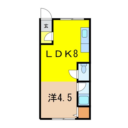 緑町ハイツの物件間取画像